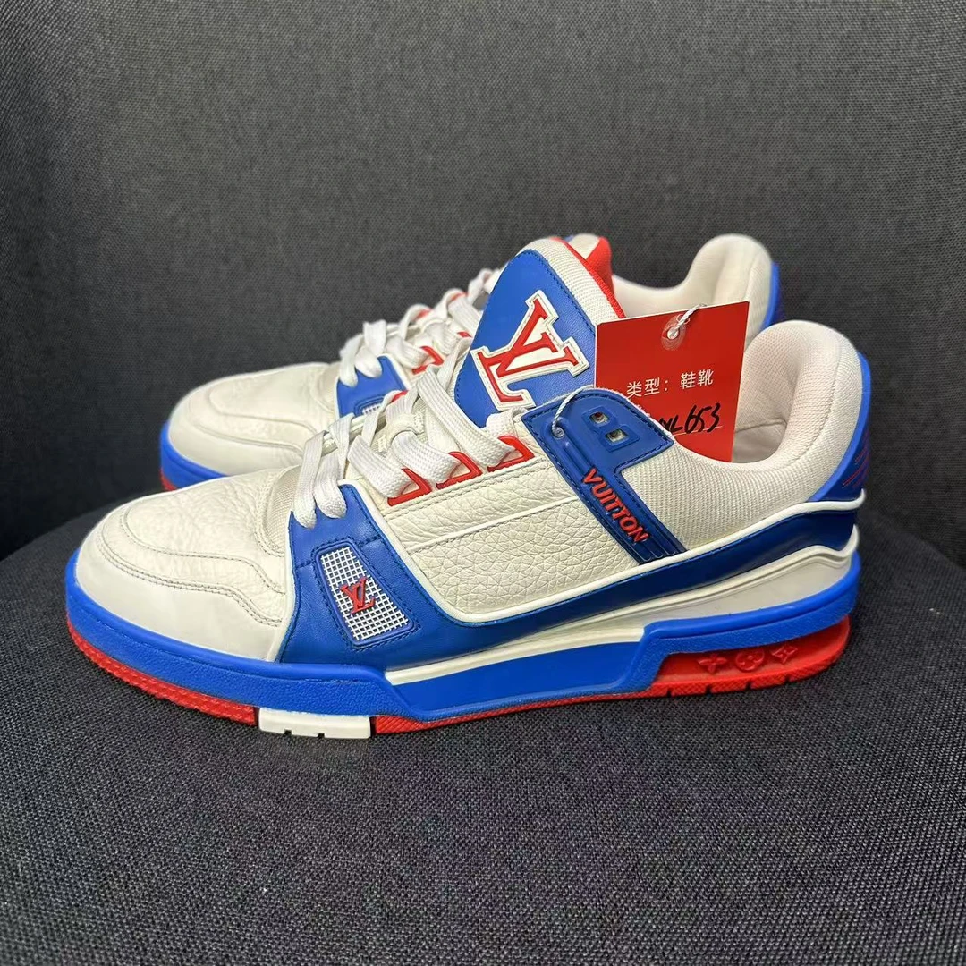 【孤码98新福利款】41码路易威登美国队长配色Trainer/捡漏/XXL653