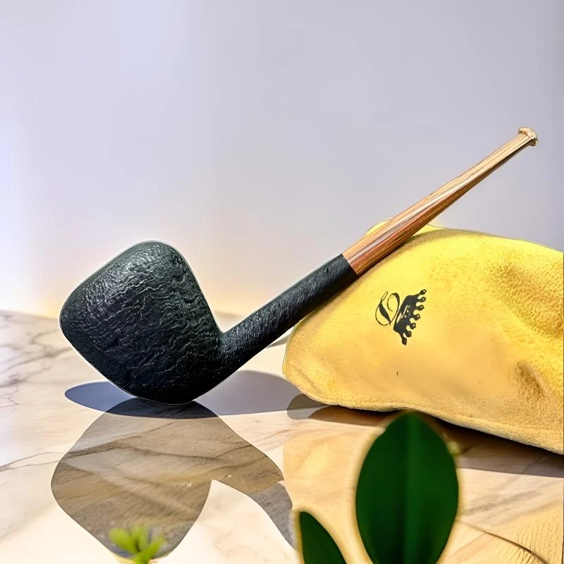 DUCA意大利杜卡烟斗喷砂都柏林 铅笔杆坎伯兰石楠木手工进口斗
