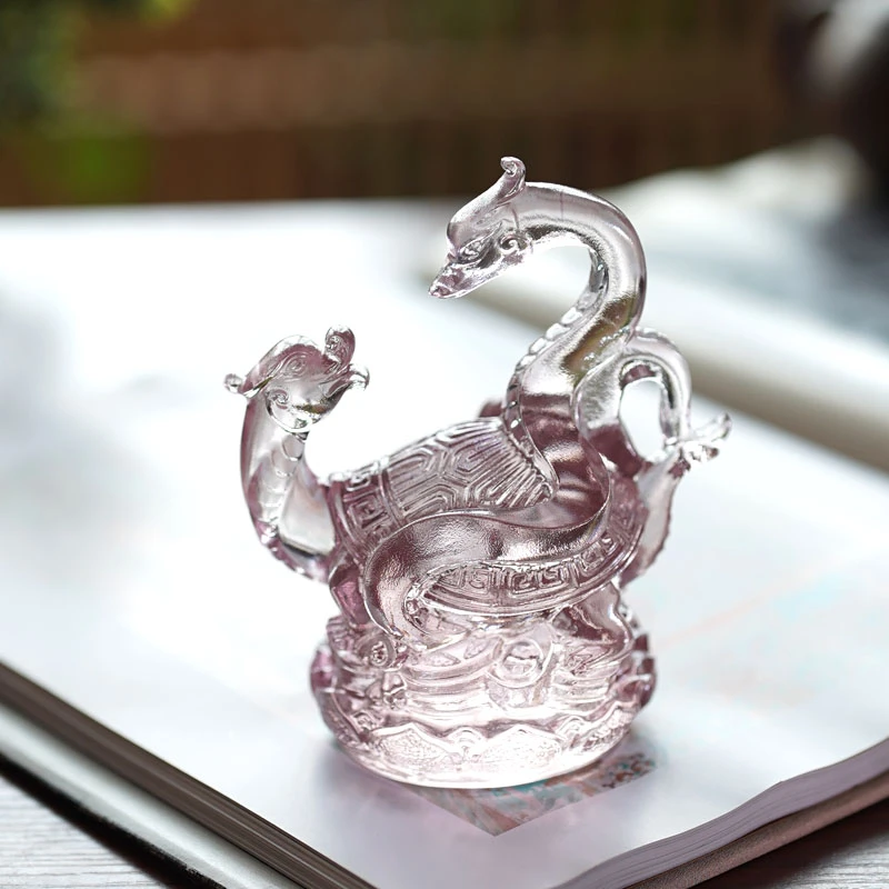 琉璃青龙白虎朱雀玄武四神兽圣兽瑞兽摆件24新款龙年风生水起摆件