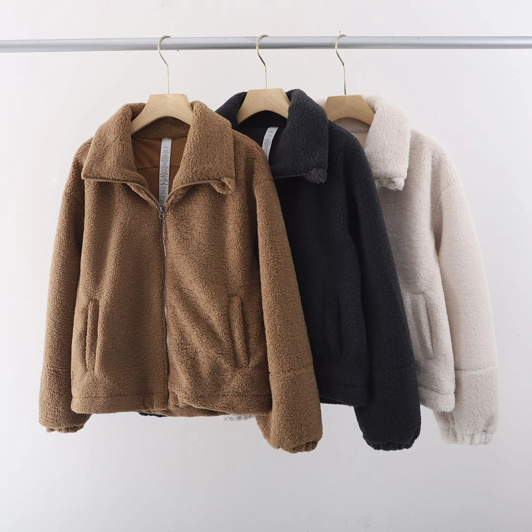 【多多家】女士拉绒拉链外套【00078】