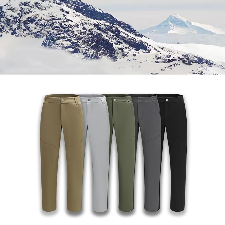 多位立体剪裁！裤型绝绝子！秋冬男女款户外加绒加厚软壳裤/休闲裤