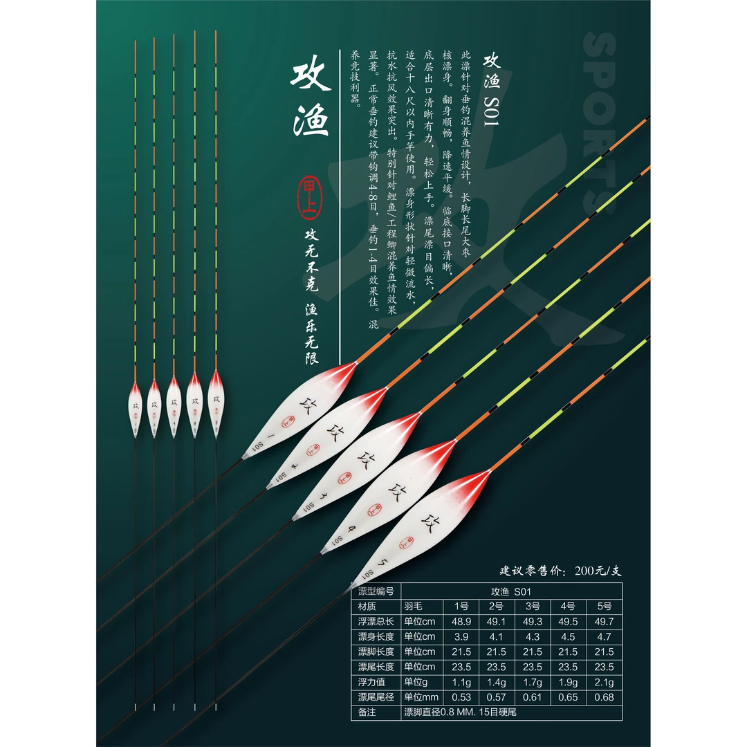 甲上攻渔S01鱼漂 混养鱼情