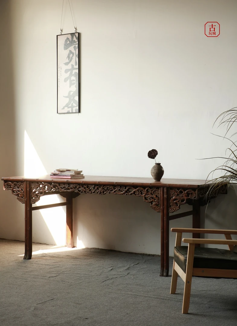 画案茶桌书法桌220/80/80cm