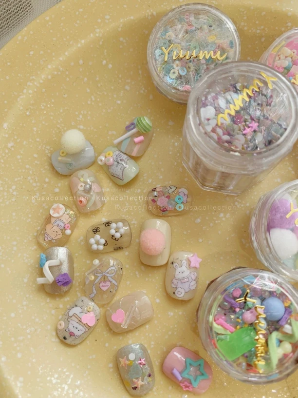 Kusacollection［yuumi nail］ 美甲素材饰品米珠亮片