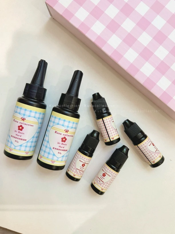 Kusacollection美甲模具胶50g高透明高硬不发黄低气味