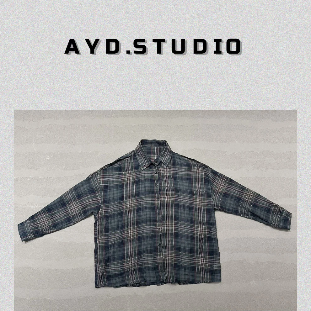 AYD.STUDIO设计款露肩衬衣#6200