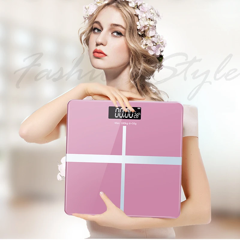 电子秤体重秤高精准度精准人体秤成人称重器小型宿舍体重称电池款