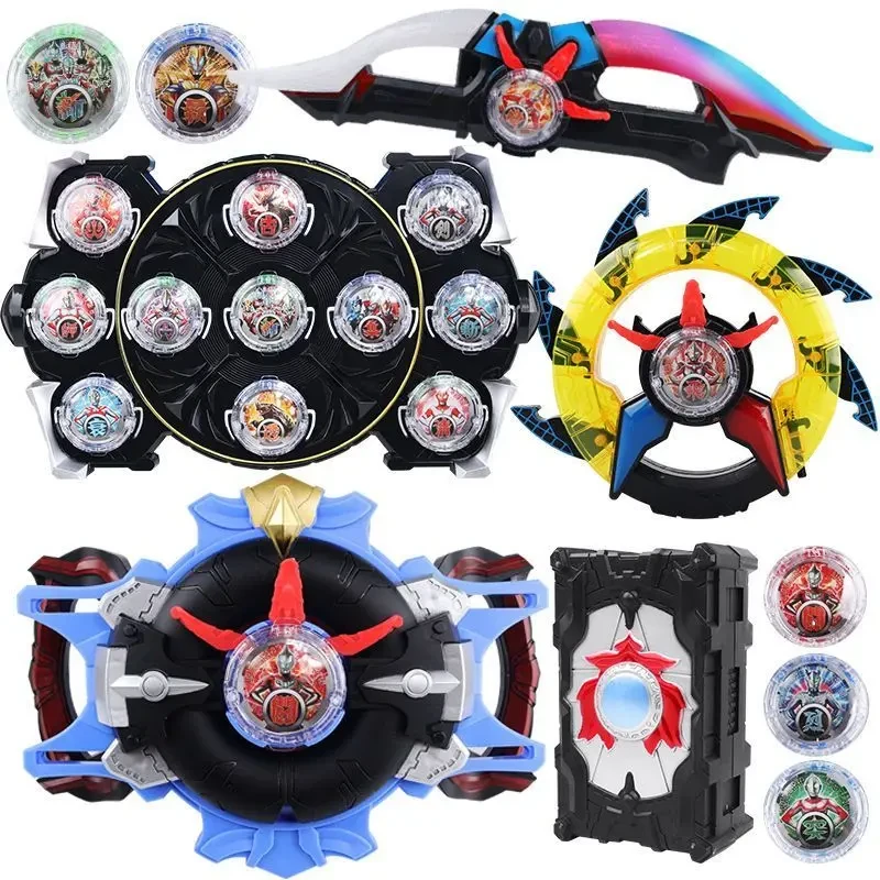 罗布奥特曼变身器玩具布鲁罗索变形光轮水晶徽章头镖泽塔儿童套装