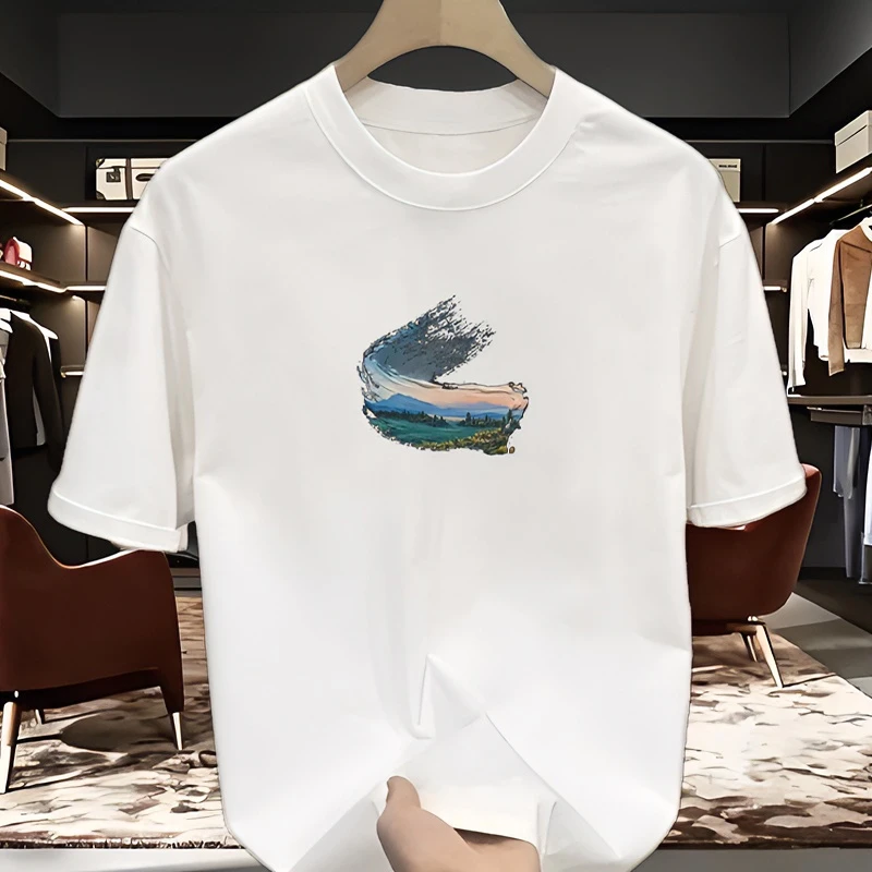 2024夏季新款潮流纯棉高考毕业季T恤宽松圆领爆款休闲百搭上衣ins