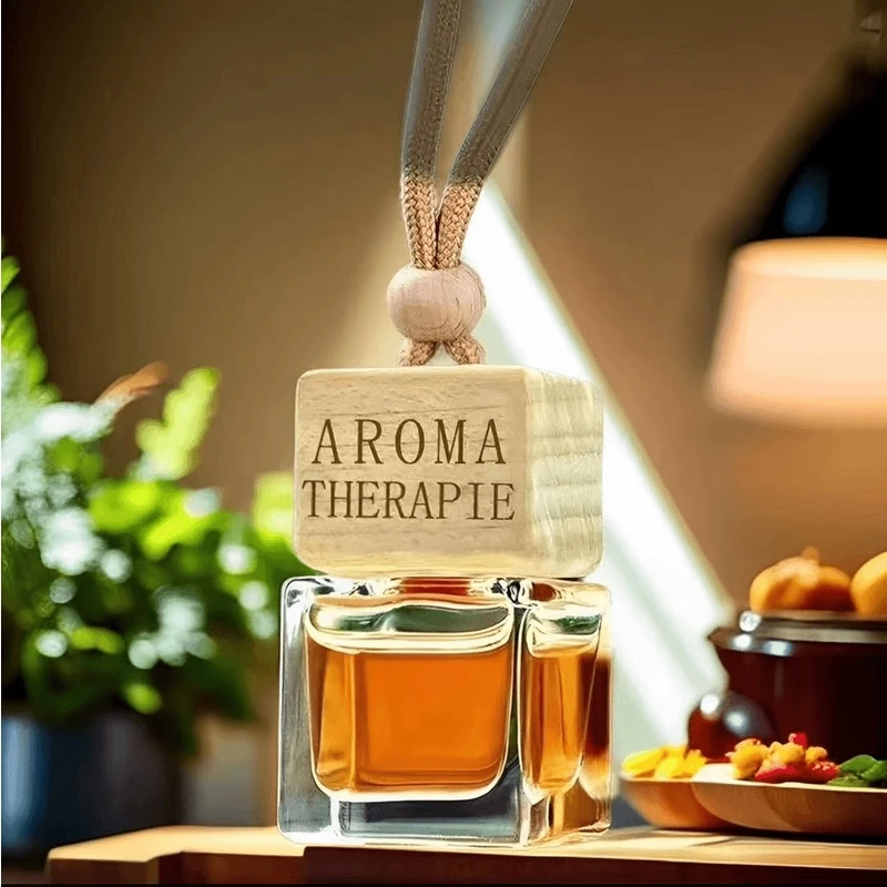 【拍五发六  三单五单囤】车载高档持久淡香吊坠香薰方形圆形随机发