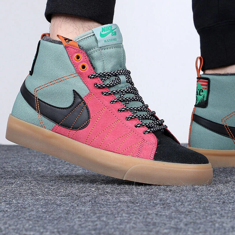 NIKE SB Zoom Blazer男子加绒开拓者中帮运动休闲板鞋DC8903-301