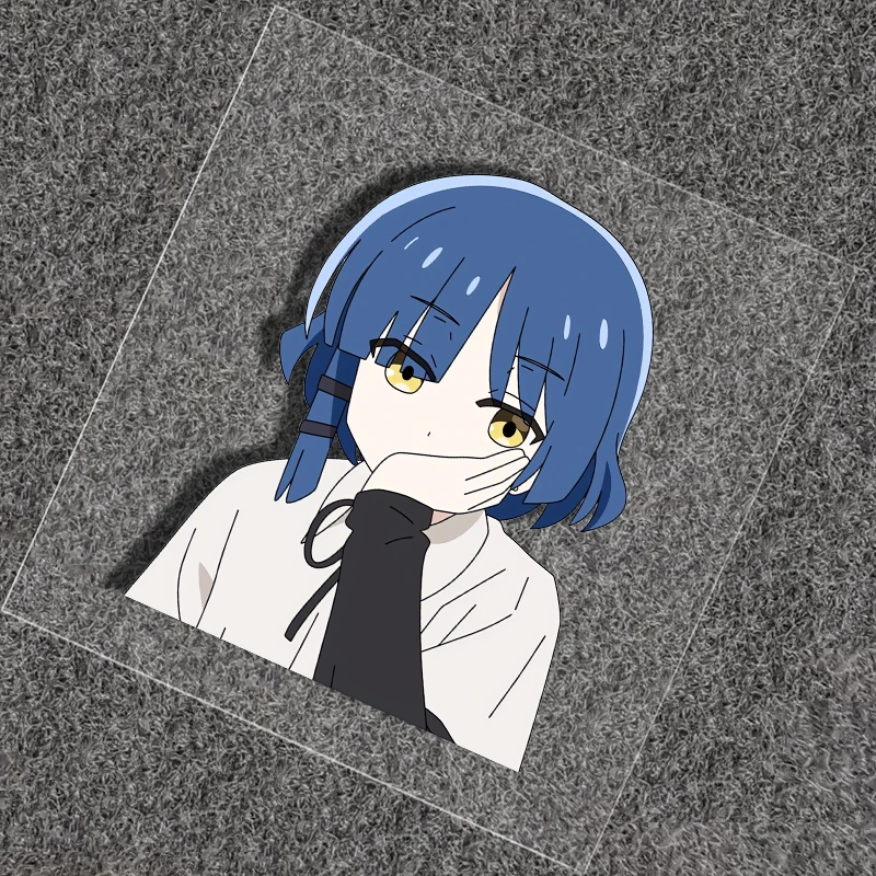 动漫二次元孤独摇滚山田凉公路车贴纸笔记本电脑电动车头盔贴纸