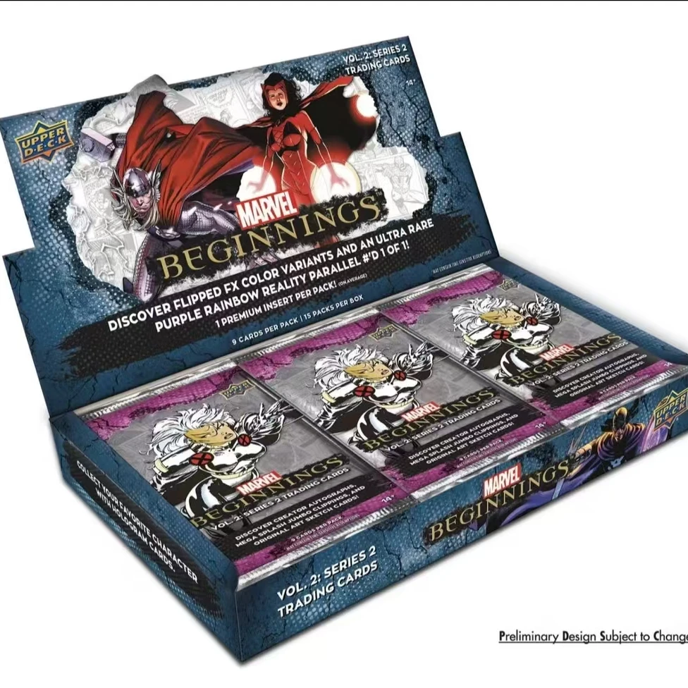2024 UD Beginnings Volume2 漫威 开端 第2卷 收藏卡（同意代拆）