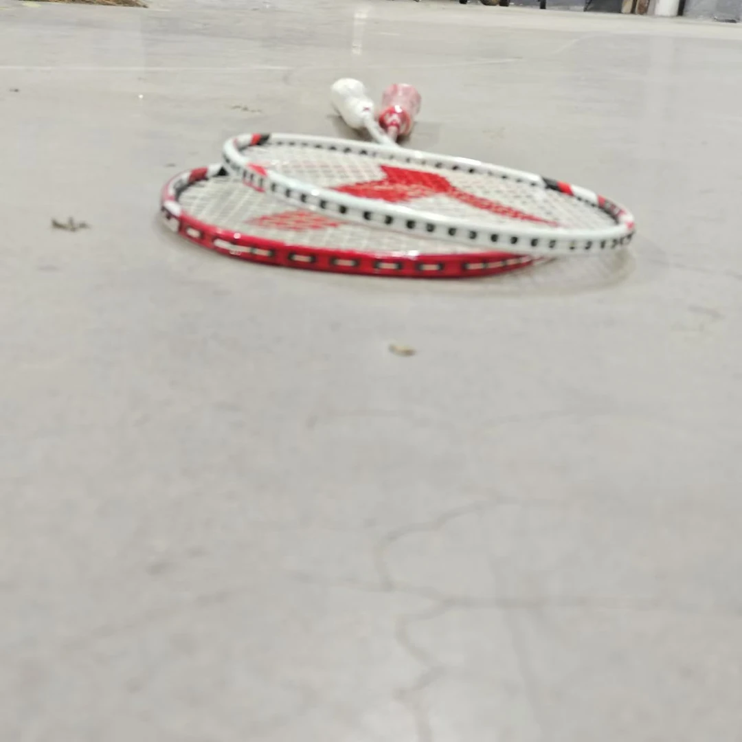 一体羽毛球拍（红色）