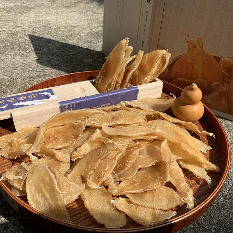 90头爽脆小青鲈赤嘴胶 鱼胶花胶