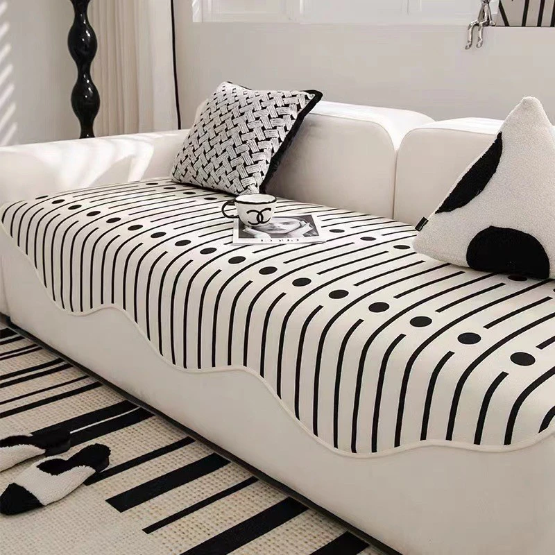 异形沙发垫 四季通用现代轻奢高级感不规则直排沙发套盖布