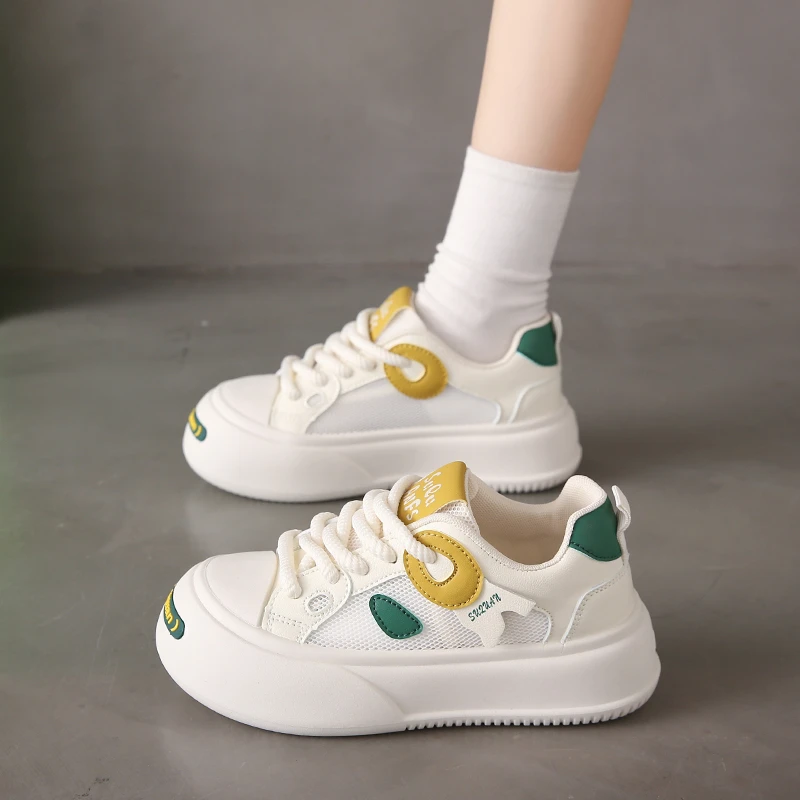 小白鞋女2024夏季新款韩版百搭休闲板鞋女学生平底运动跑步鞋女潮