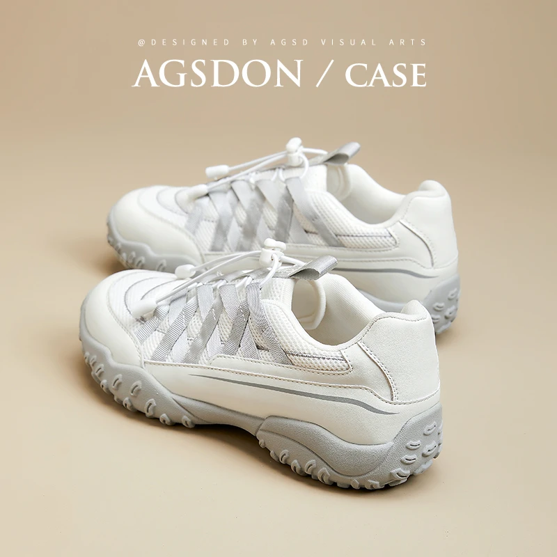 奥古狮登芭蕾德训鞋女鞋2025新款户外登山鞋老爹鞋百搭休闲运动鞋