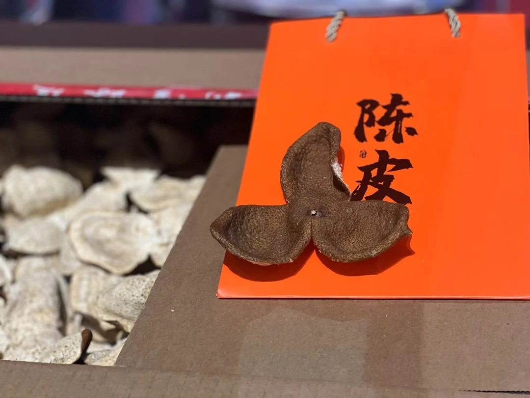 【冬后S级】2022年冬后大红梅江3号围原枝超大果正宗新会陈皮完整皮