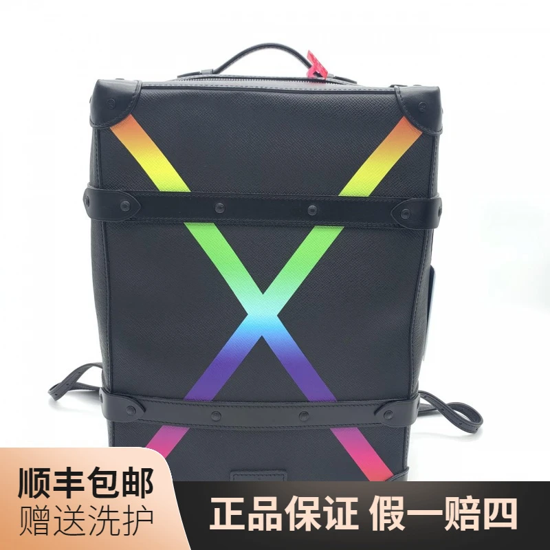 95新 LouisVuitton/路易威登 LV彩虹X系列双肩包/10008539 双肩包