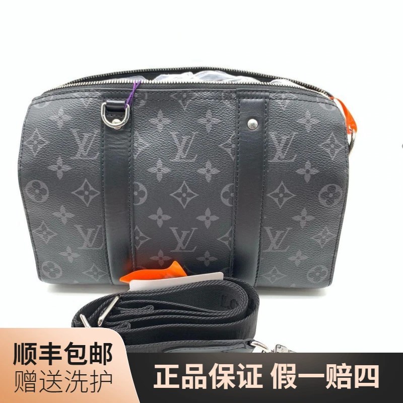 95新 LouisVuitton/路易威登 LV黑武士KP27斜挎包/10018339  肩包