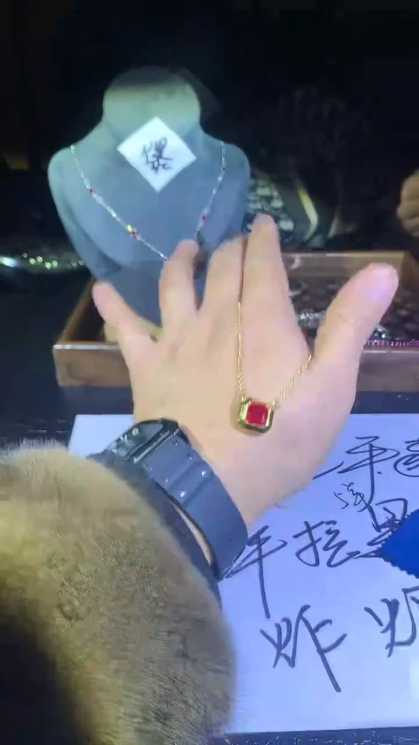 【闪购商品】红宝石项链未镶嵌068