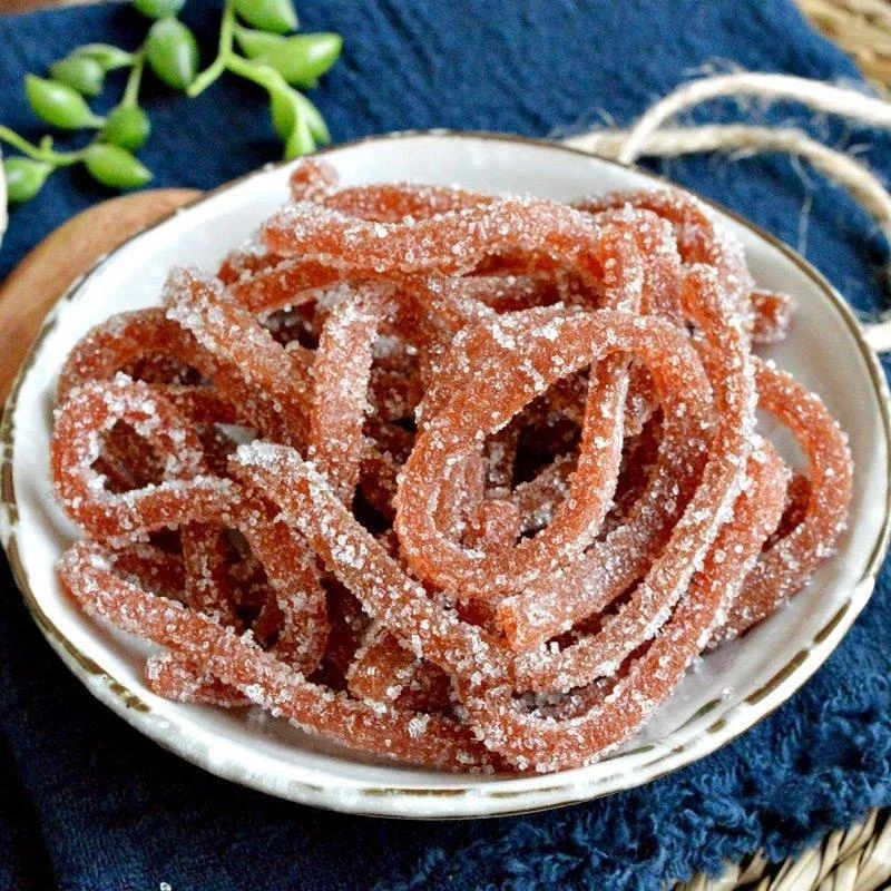 雪花山楂条果香酸甜山楂丝儿时山楂制品零食蜜饯营养美味脂肪健康