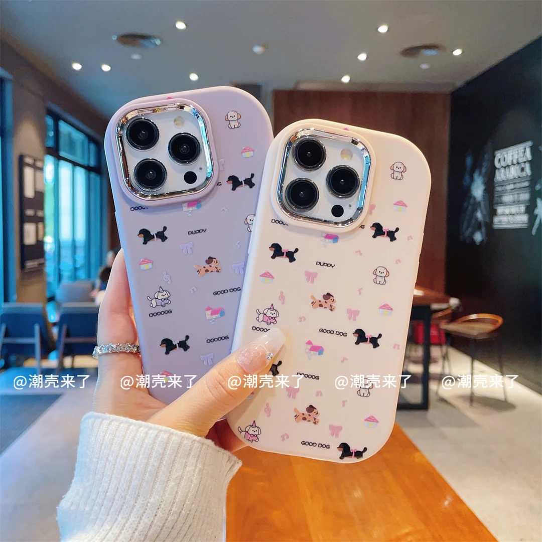 银镜小胖墩适用苹果15/iPhone/华为荣耀/oppo/VIVO/小米手机壳潮