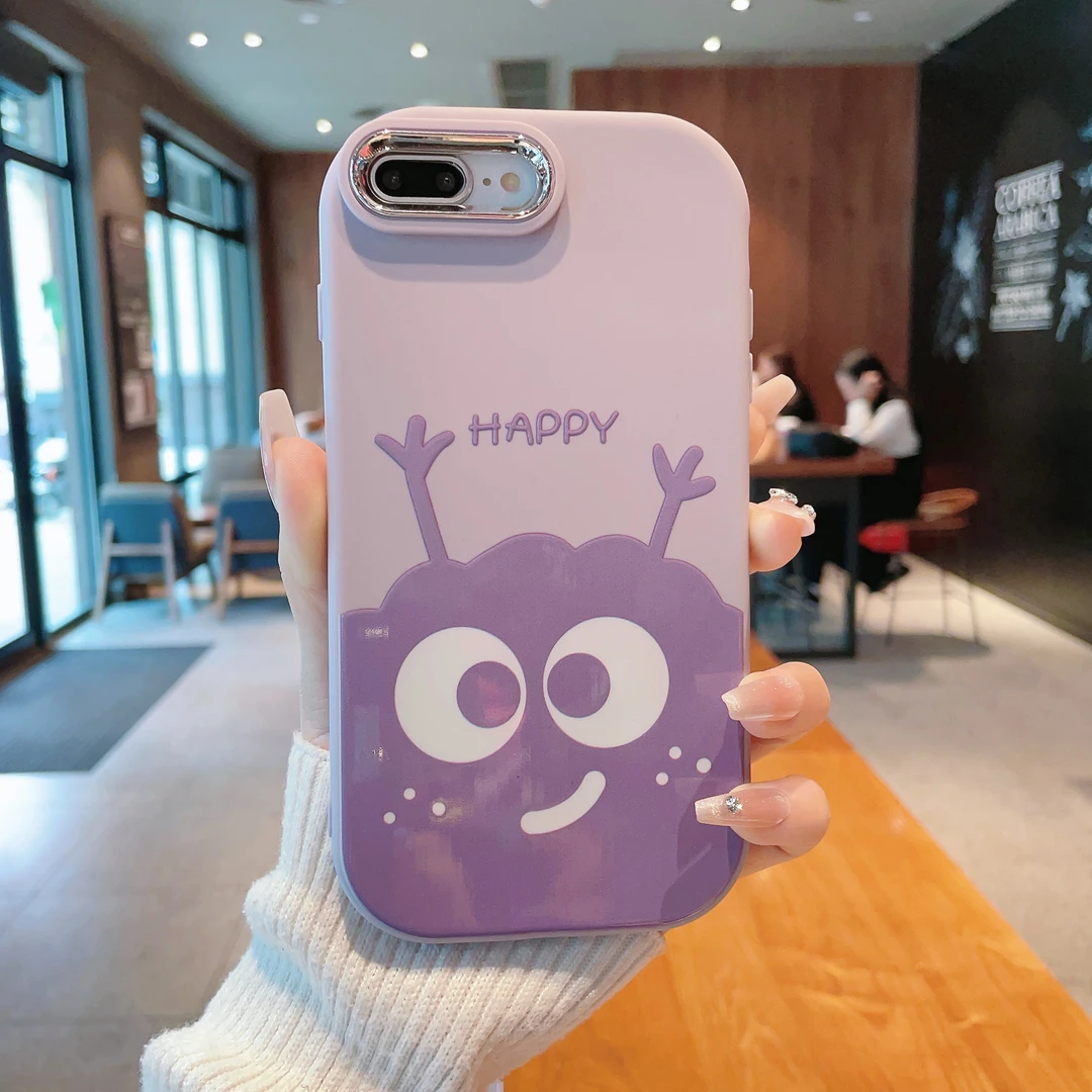 （iphone7plus系列）银镜小胖墩适用iphone7plus/iPhone8plus手机壳