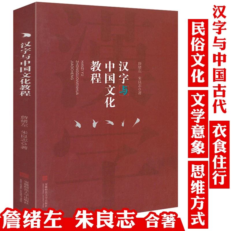 汉字与中国文化教程文字学汉字起源发展历史演变说文解字正版书籍