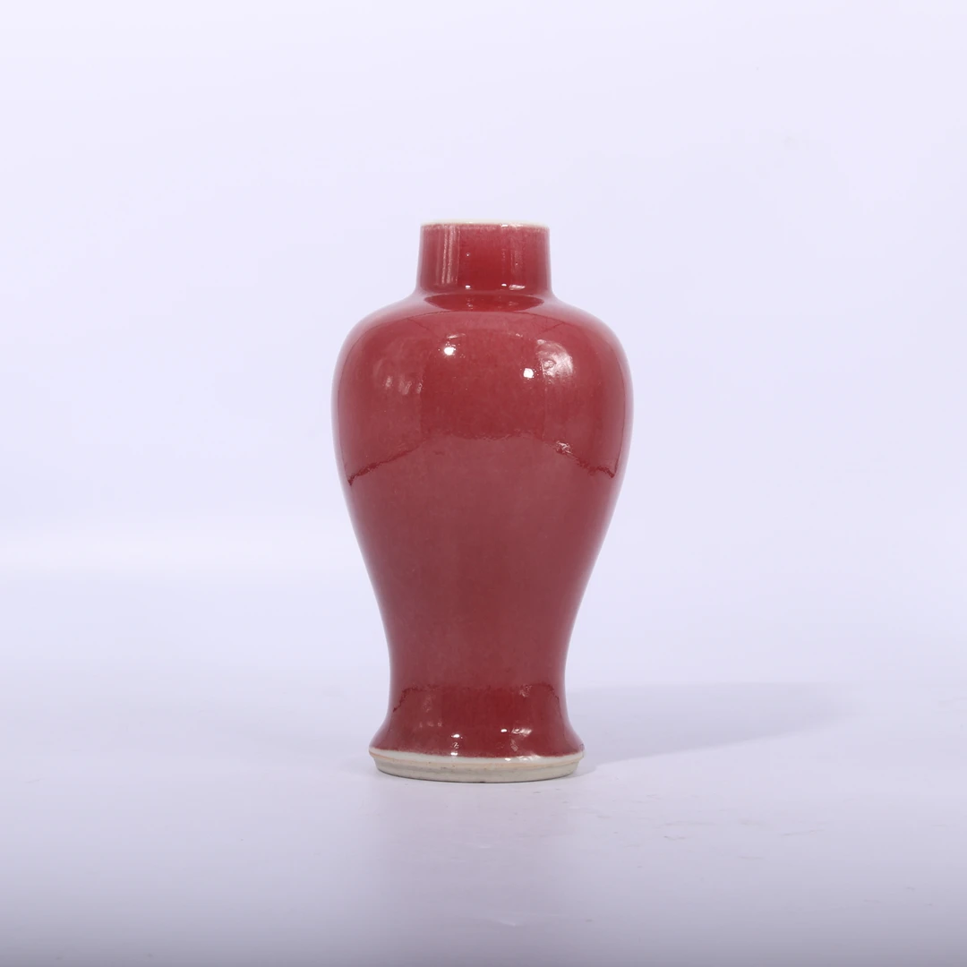红釉梅瓶11-307