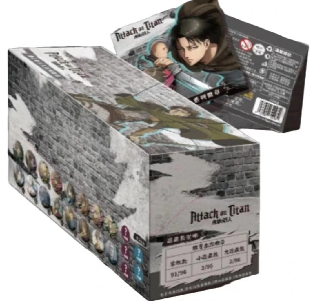 【许愿】首合文化正版授权进击的巨人系列徽章第一弹（默认代拆）