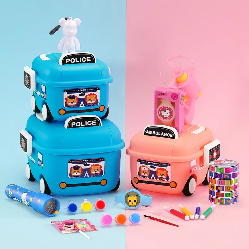 六一儿童节礼物幼儿园男女孩玩具汽车奖励小学生礼品生日伴手礼盒