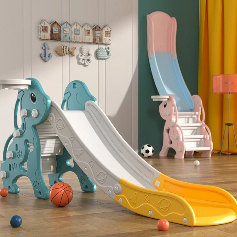 儿童滑滑梯室内家用小型宝宝滑梯折叠多功能小孩玩具家庭游乐场