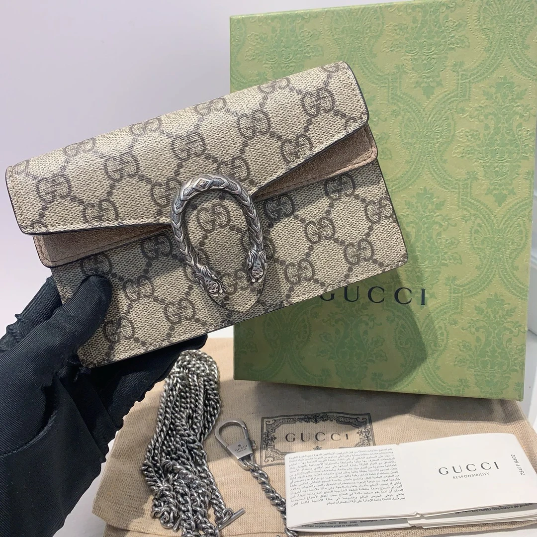 95新 GUCCI/古驰 （铭）古驰酒神mini