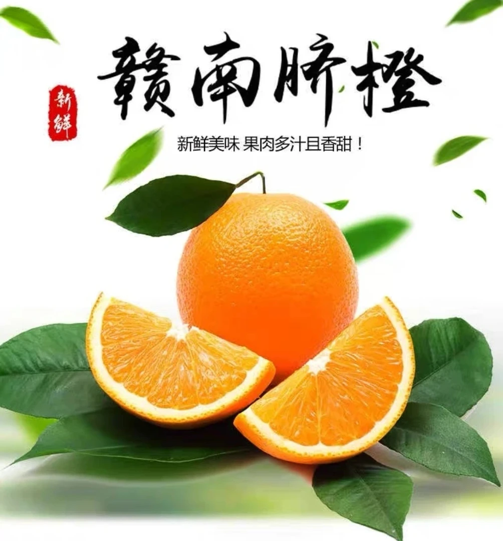 福利品5斤装赣南脐橙纽荷尔精品果香甜爆汁不催熟不打蜡果园直发