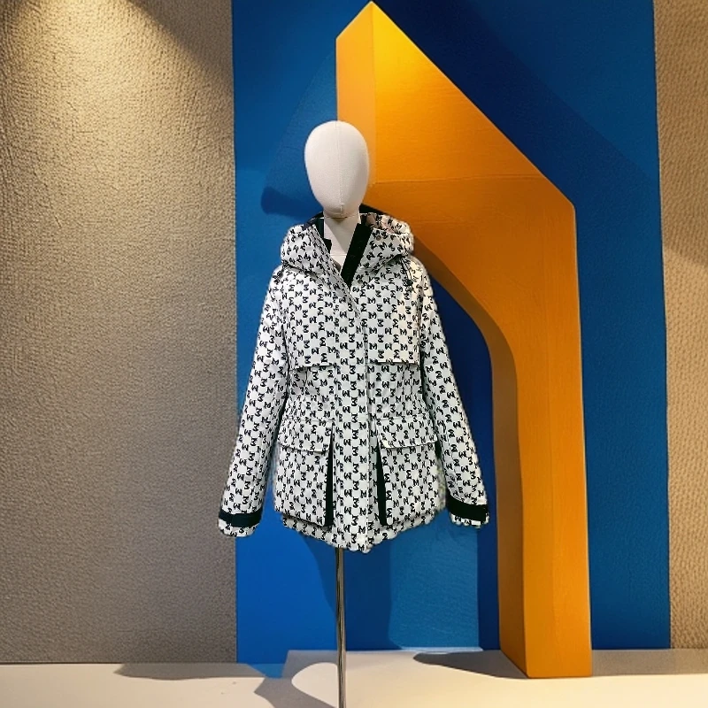 2024 冬季户外机能风羽绒服保暖派克式外套防寒加厚 NX185