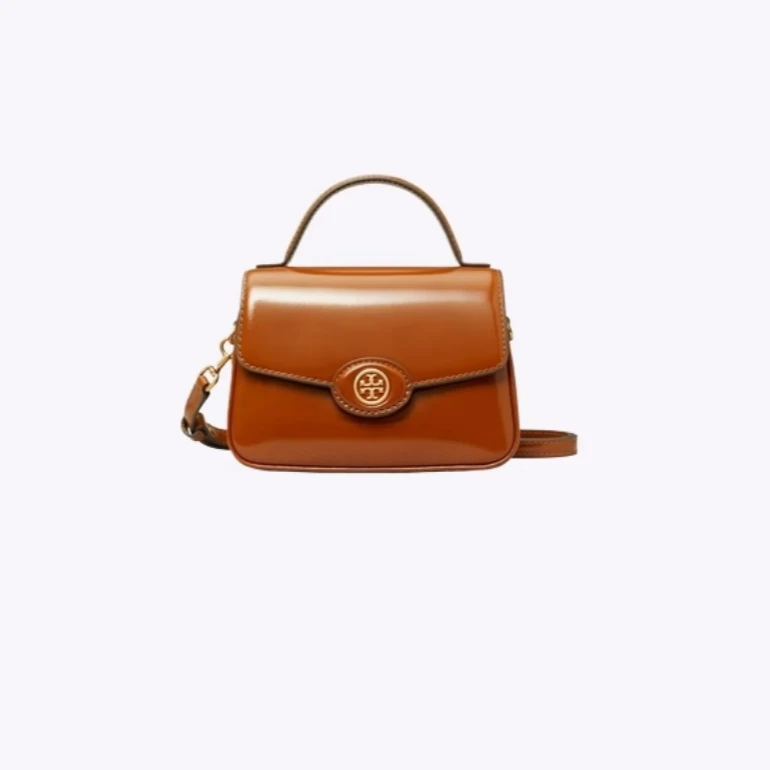 TORY BURCH/汤丽柏琦美现 ROBINSON小号翻盖手提包147467-223