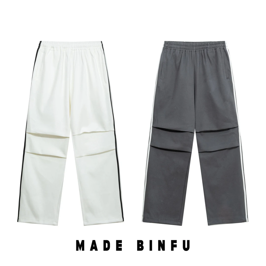 BINFU 裤子阔腿裤休闲裤户外百搭工装裤宽松