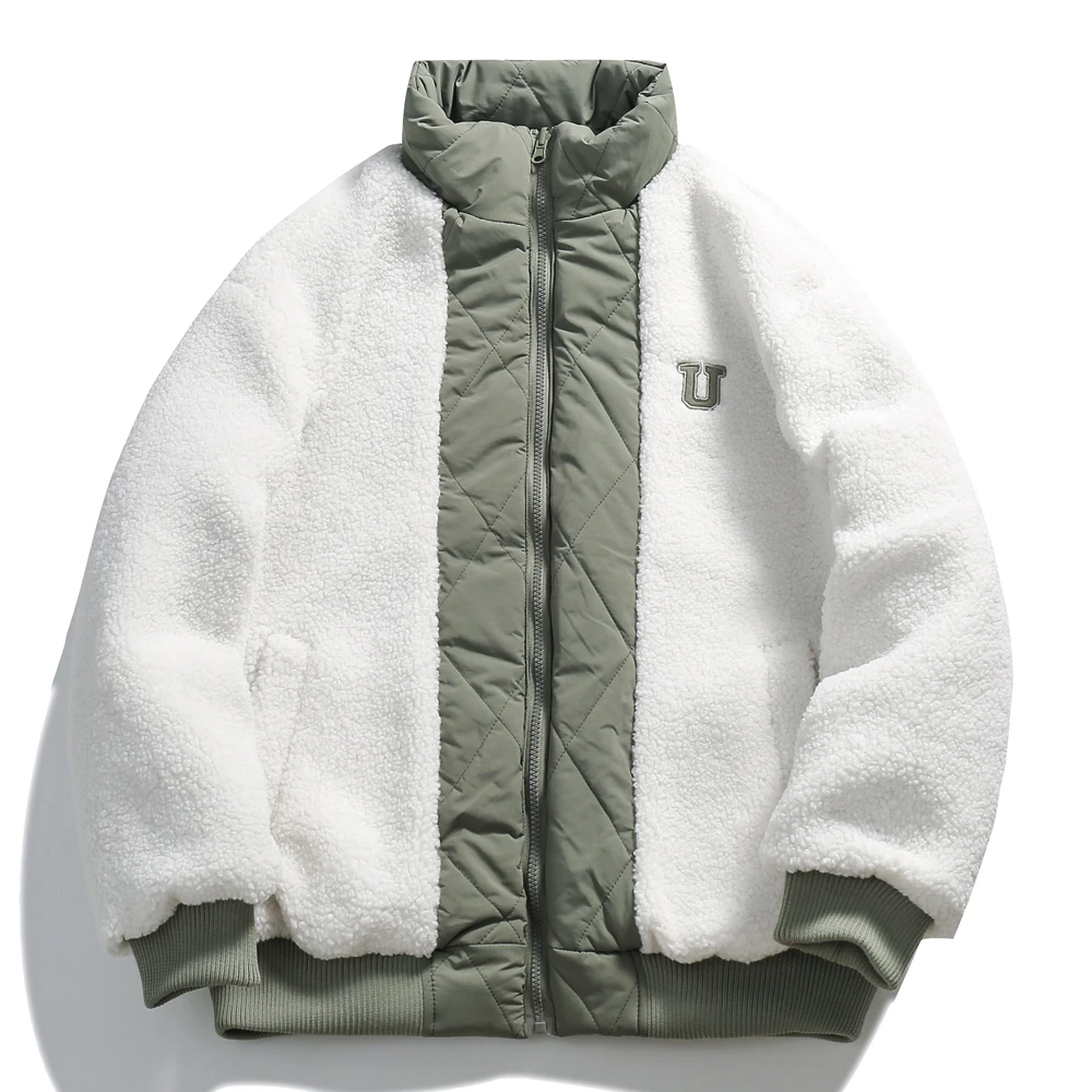 BINFU 2024冬季棉服立领保暖双面穿棉衣  M1187