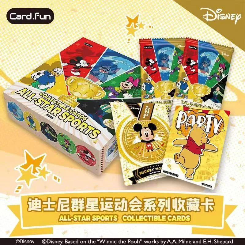 【福利】叠叠《迪士尼群星运动会系列》收藏卡盲盒