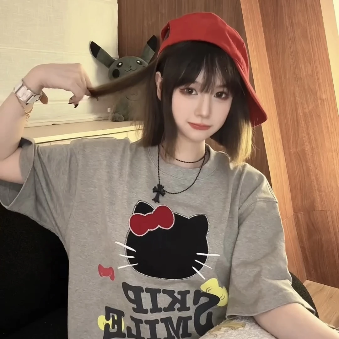 【小婵】时尚百搭夏季圆领T恤FW7590