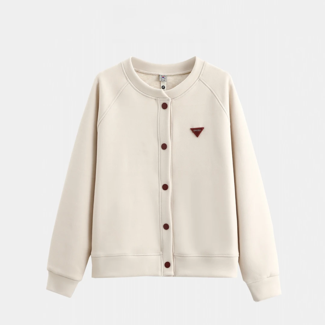 羊毛蚕丝防风时尚开衫时尚保暖秋冬外套s25