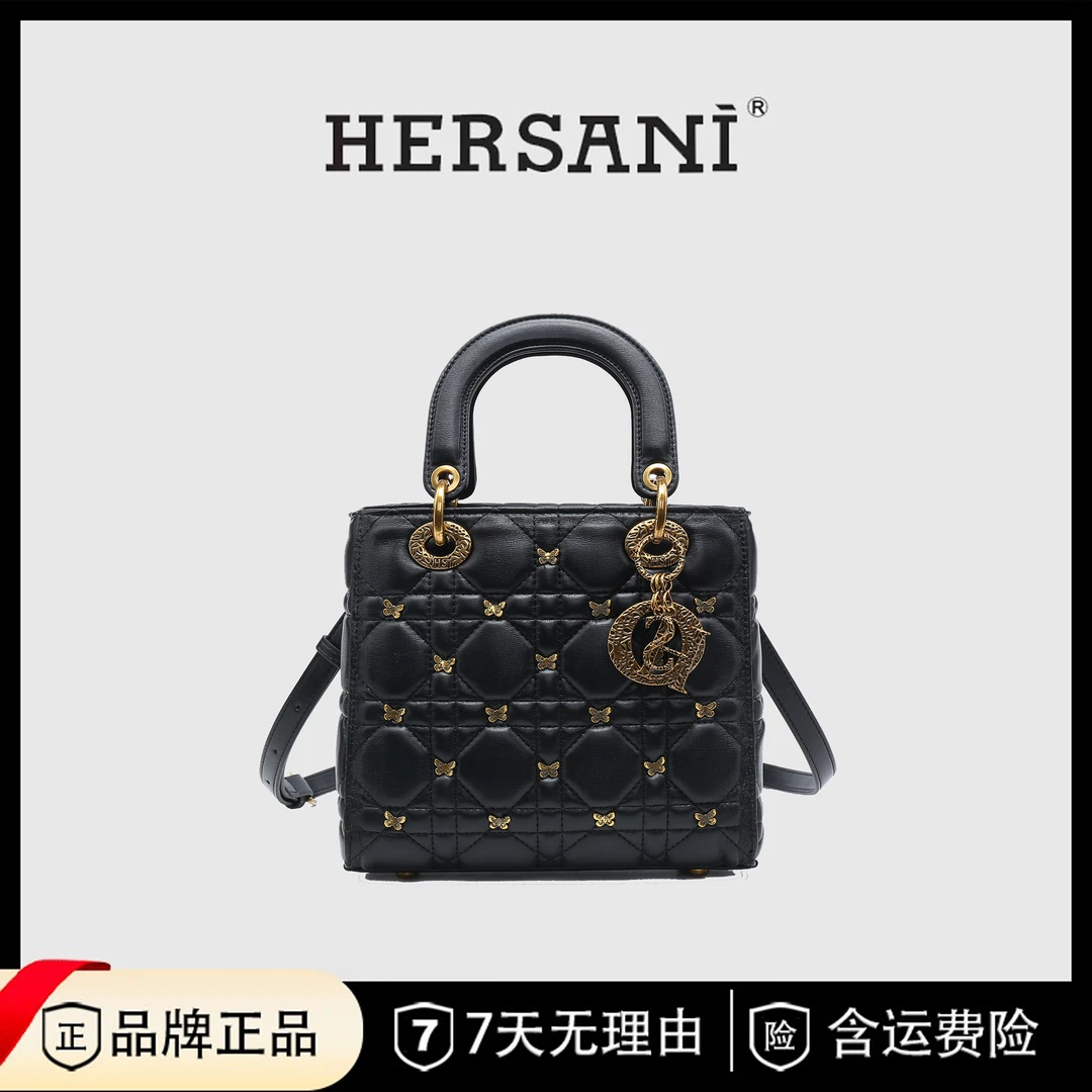 HERSANI新款重工手提包—HS2317黑色