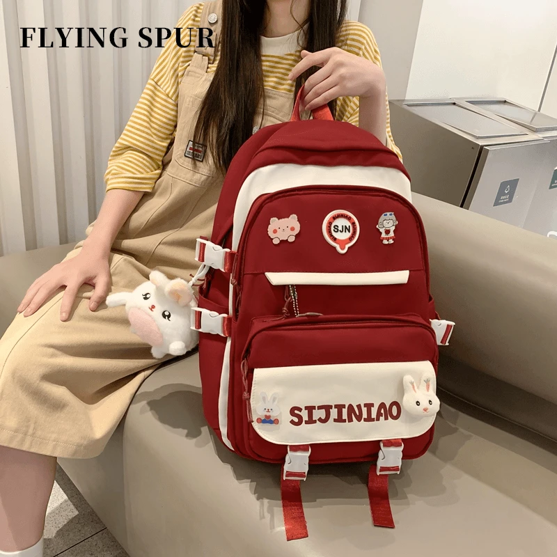 小学生一二三年级书包可爱女孩儿初高中年级双肩包中学生减负背包