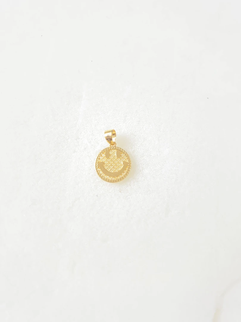 足金999 笑脸圆牌