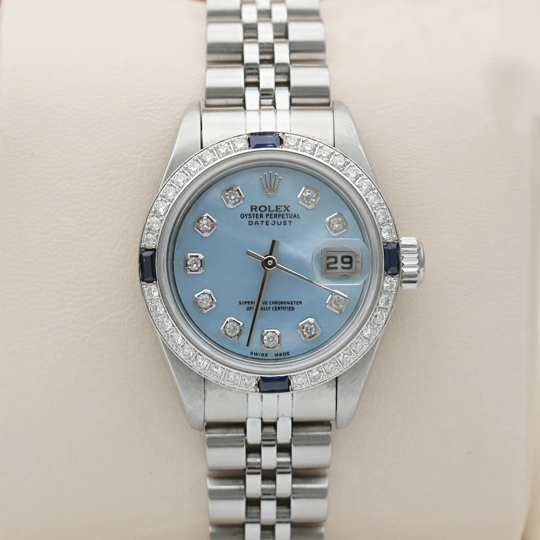 99新 Rolex/劳力士 79174日志型/后镶钻/26mm/自动机械/单表