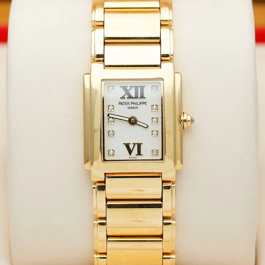 99新 Patek Philippe/百达翡丽 TWENTY~4系列/18K金/26mm/石英单
