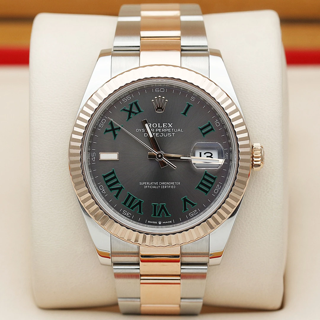99新 Rolex/劳力士 捡漏日志126331/自动机械/41mm/单表/间玫瑰金