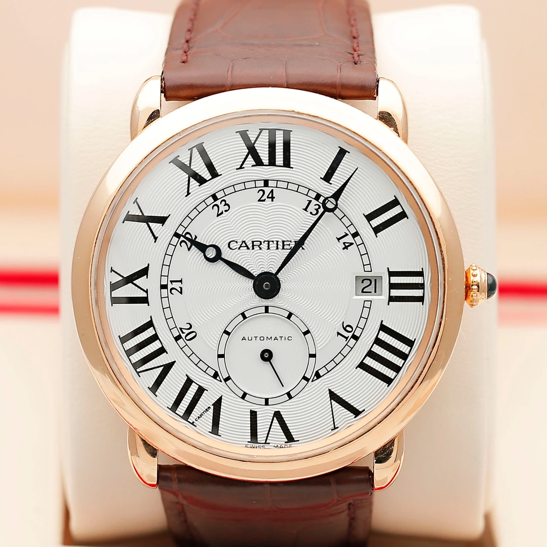 99新 Cartier/卡地亚 伦敦系列/自动机械男表/40mm/单表